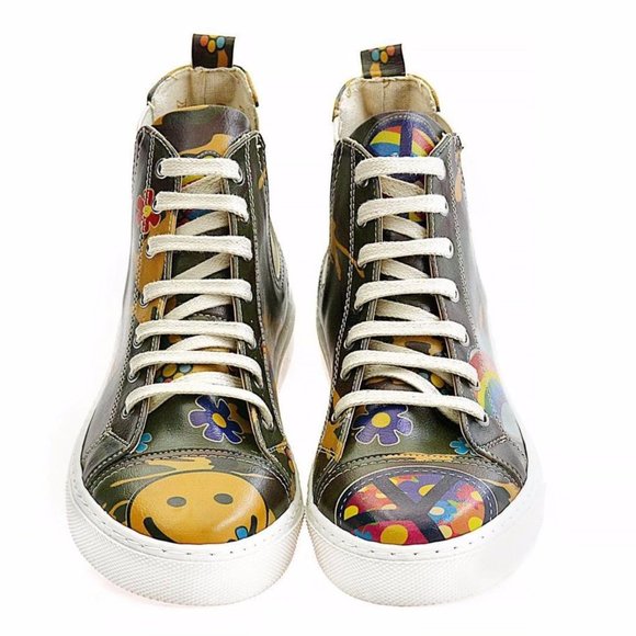 Goby Shoes - Peace Short Boots - Picture 3 of 6